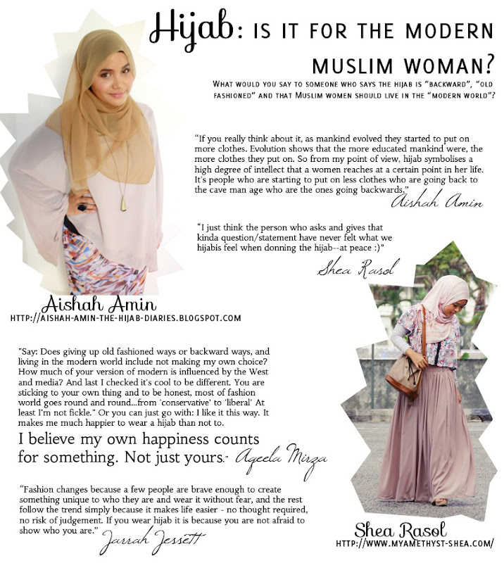 SHAHERA ZAHARI: Fashion & Islam.