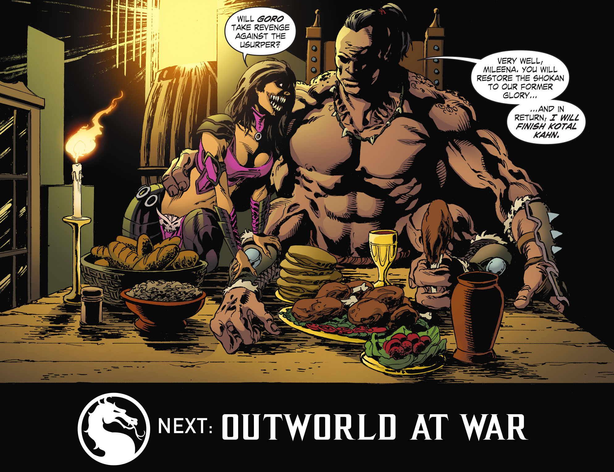 Read online Mortal Kombat X [I] comic -  Issue #6 - 22