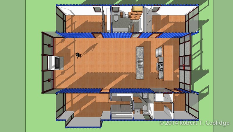 Container Home Blog Three Bedroom Container Home Design
