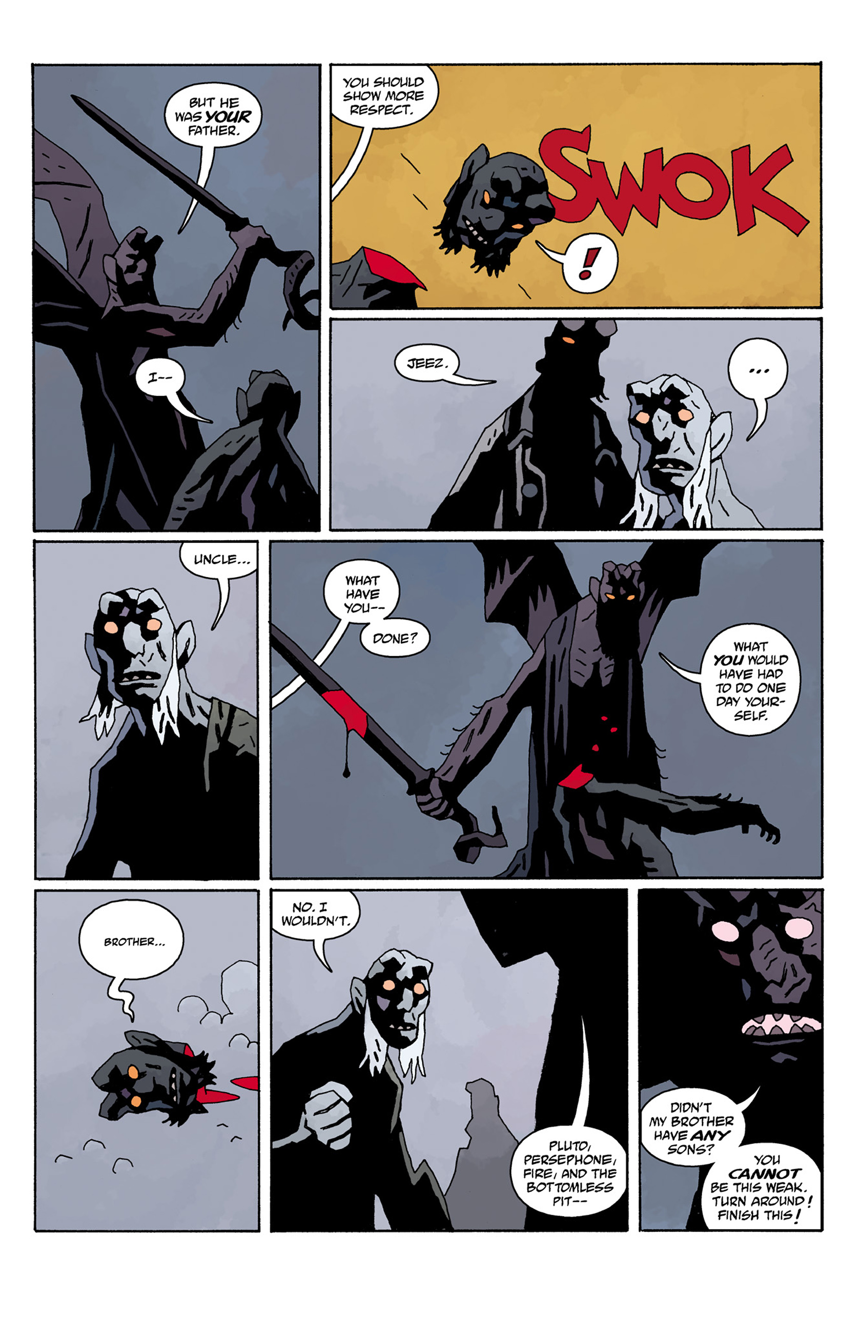 Read online Hellboy In Hell comic -  Issue # _TPB 1 - 67