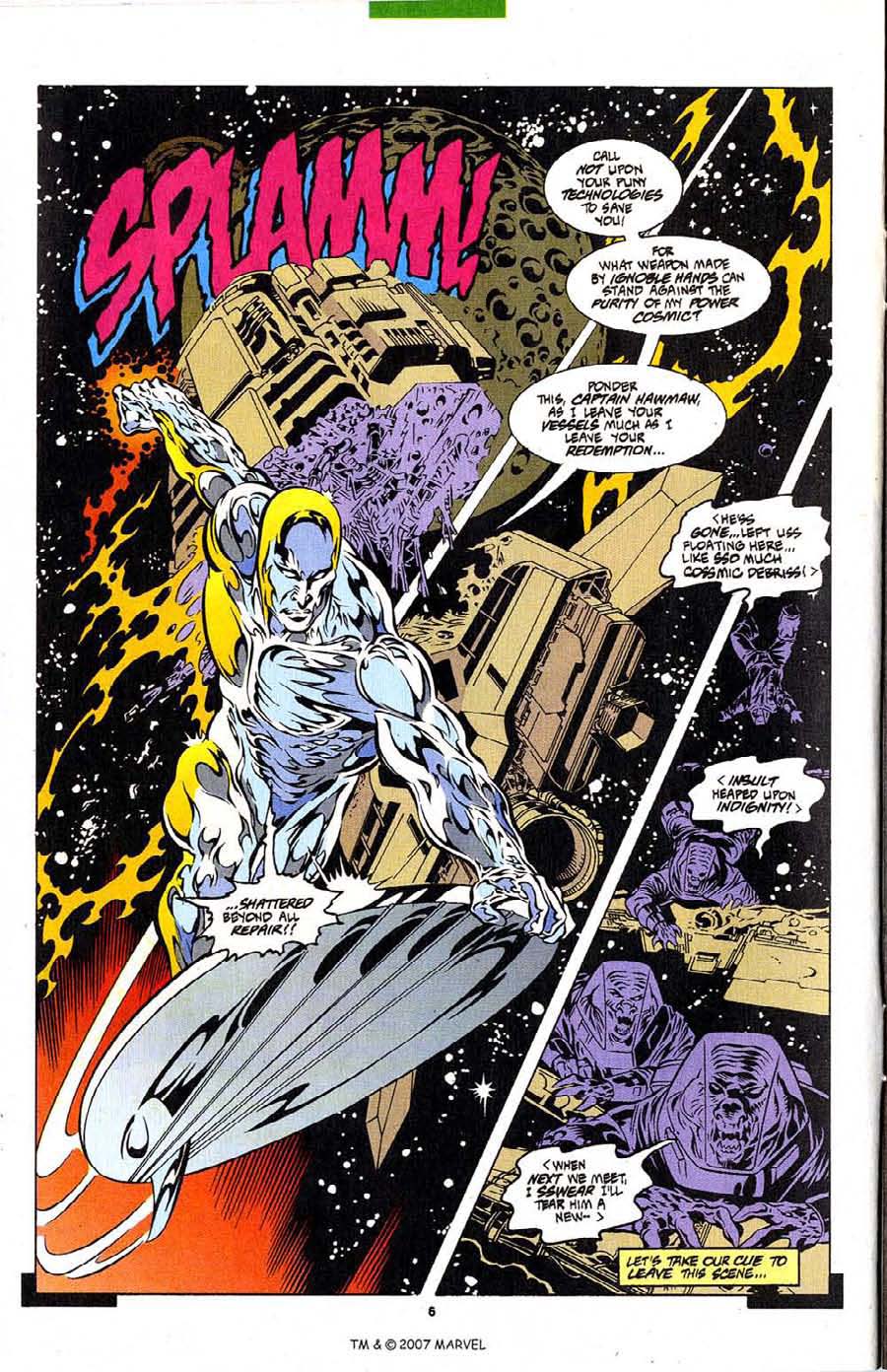 Read online Silver Surfer (1987) comic -  Issue #105 - 8