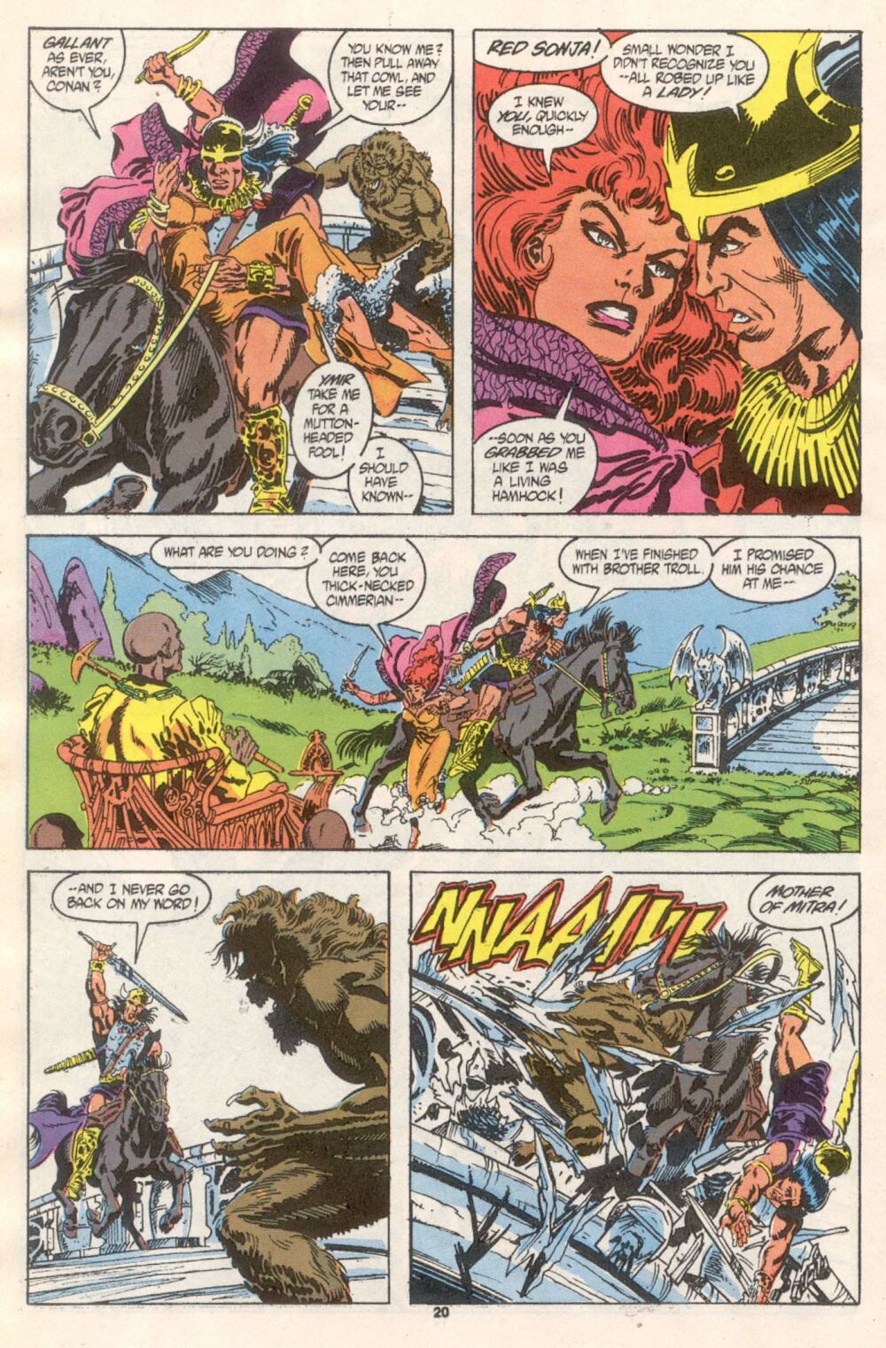 Read online Conan the Barbarian (1970) comic -  Issue #241 - 17