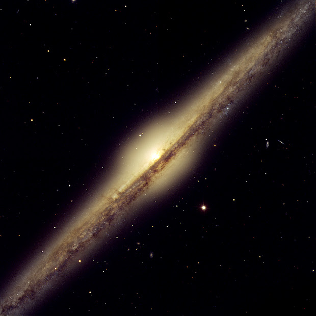 Edge-on Spiral Galaxy NGC 4565 as imaged by the VLT