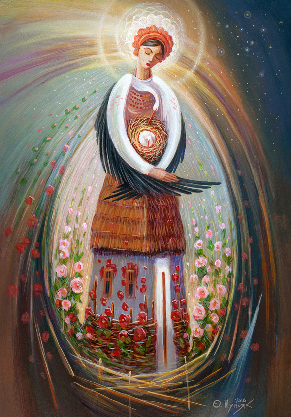 Кульбабчине натхнення: Берегиня (схема)