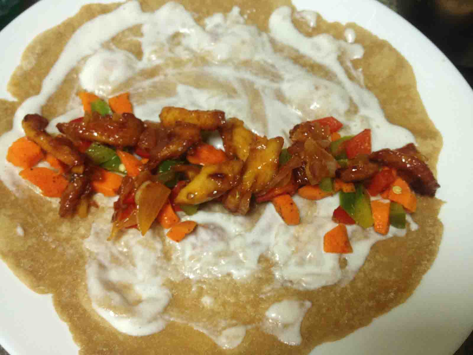 CHICKEN WRAP IDEAS CHICKEN CHILI WRAP / SPICY CHICKEN WRAP