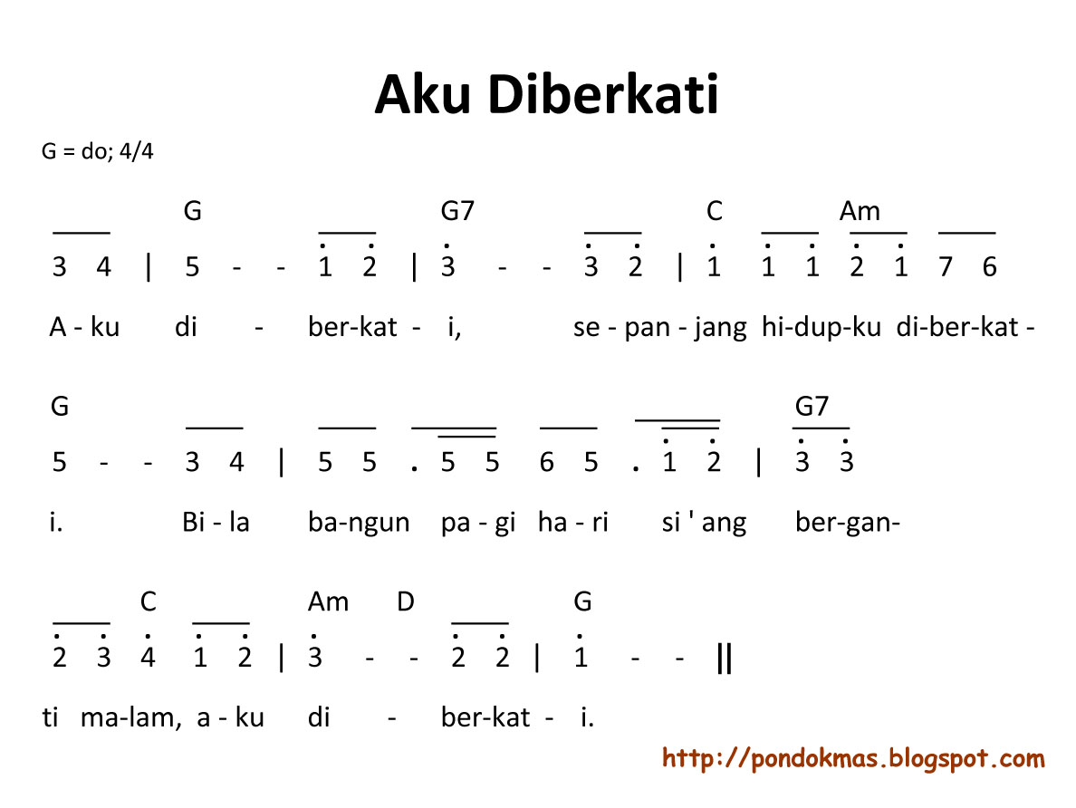 Pondok Mas Indah Aku Diberkati