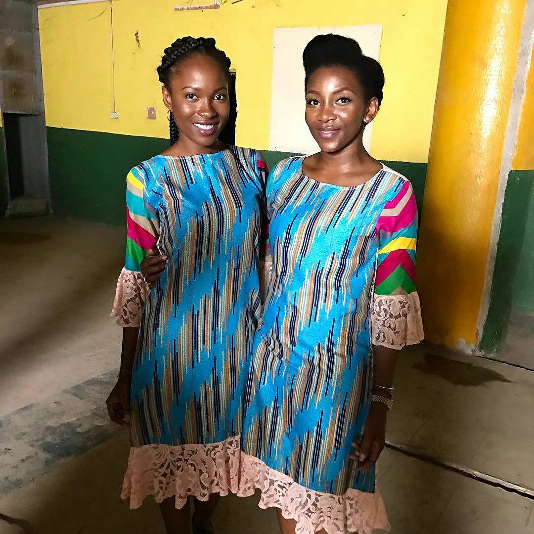Photo: Genevieve Nnaji And ‘Daughter’ Star In New Movie