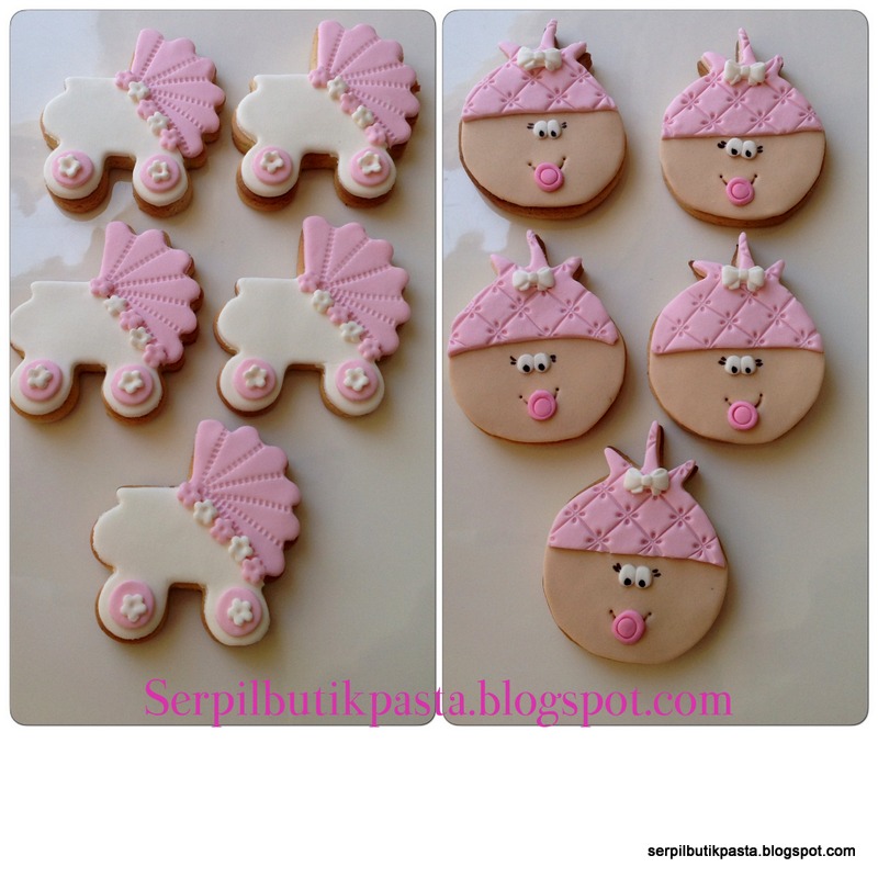 Butik Pasta Kurabiye Makaron Bebek Kurabiyesi