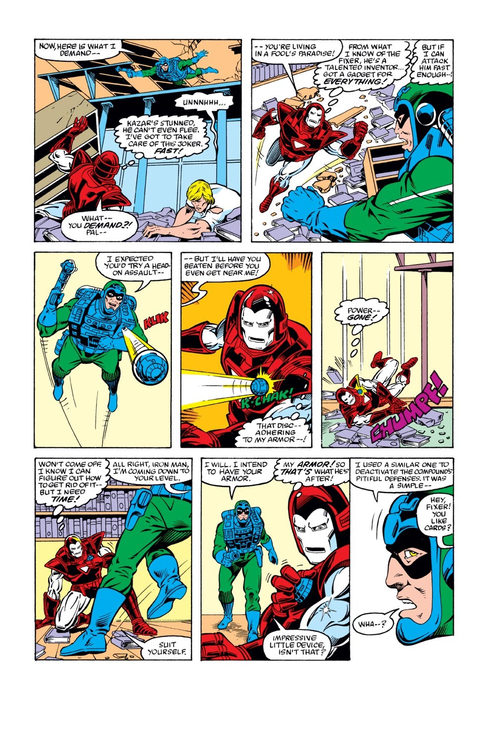 Read online Iron Man (1968) comic -  Issue #202 - 16