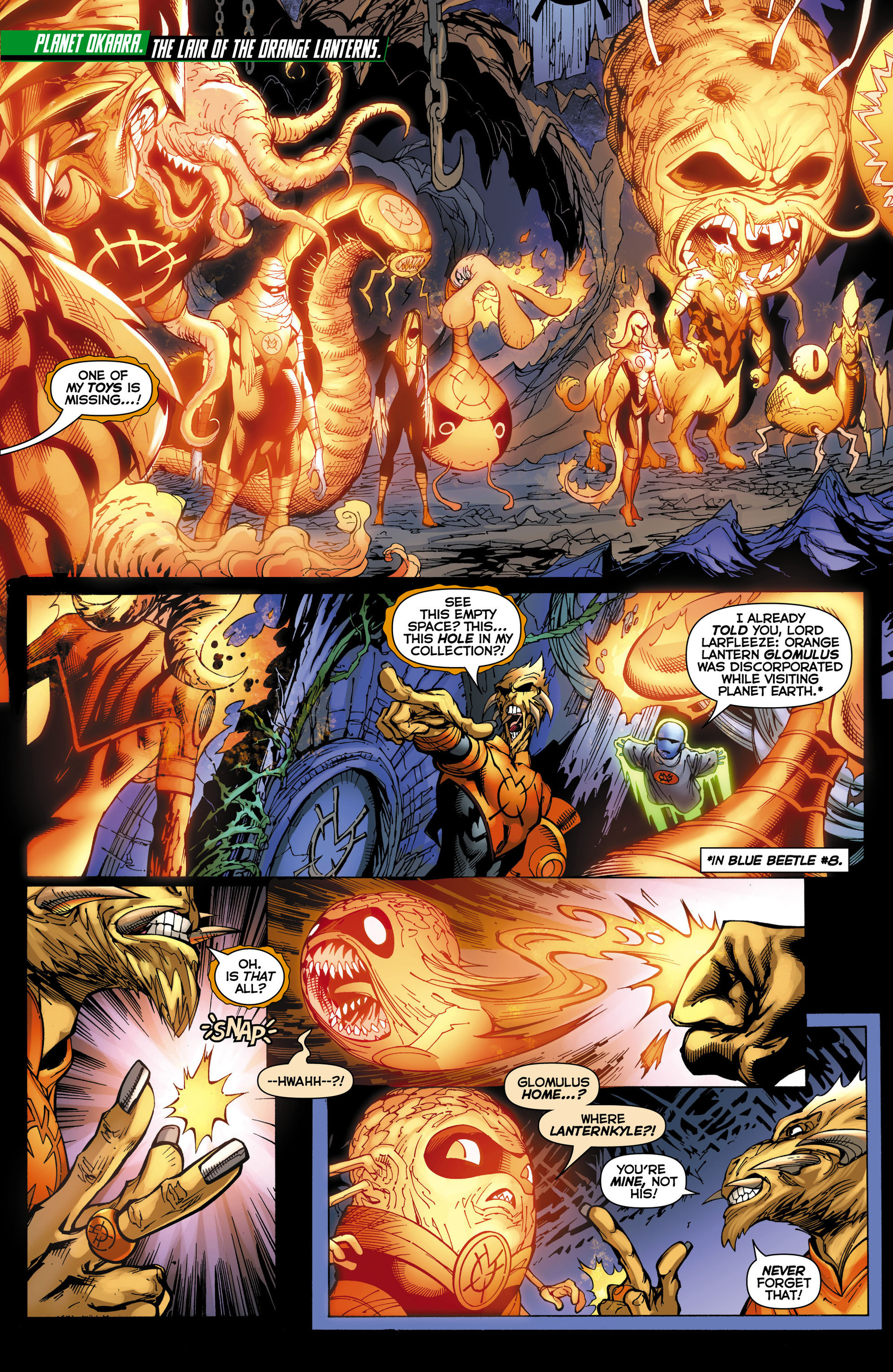 Read online Green Lantern: New Guardians comic -  Issue #11 - 5