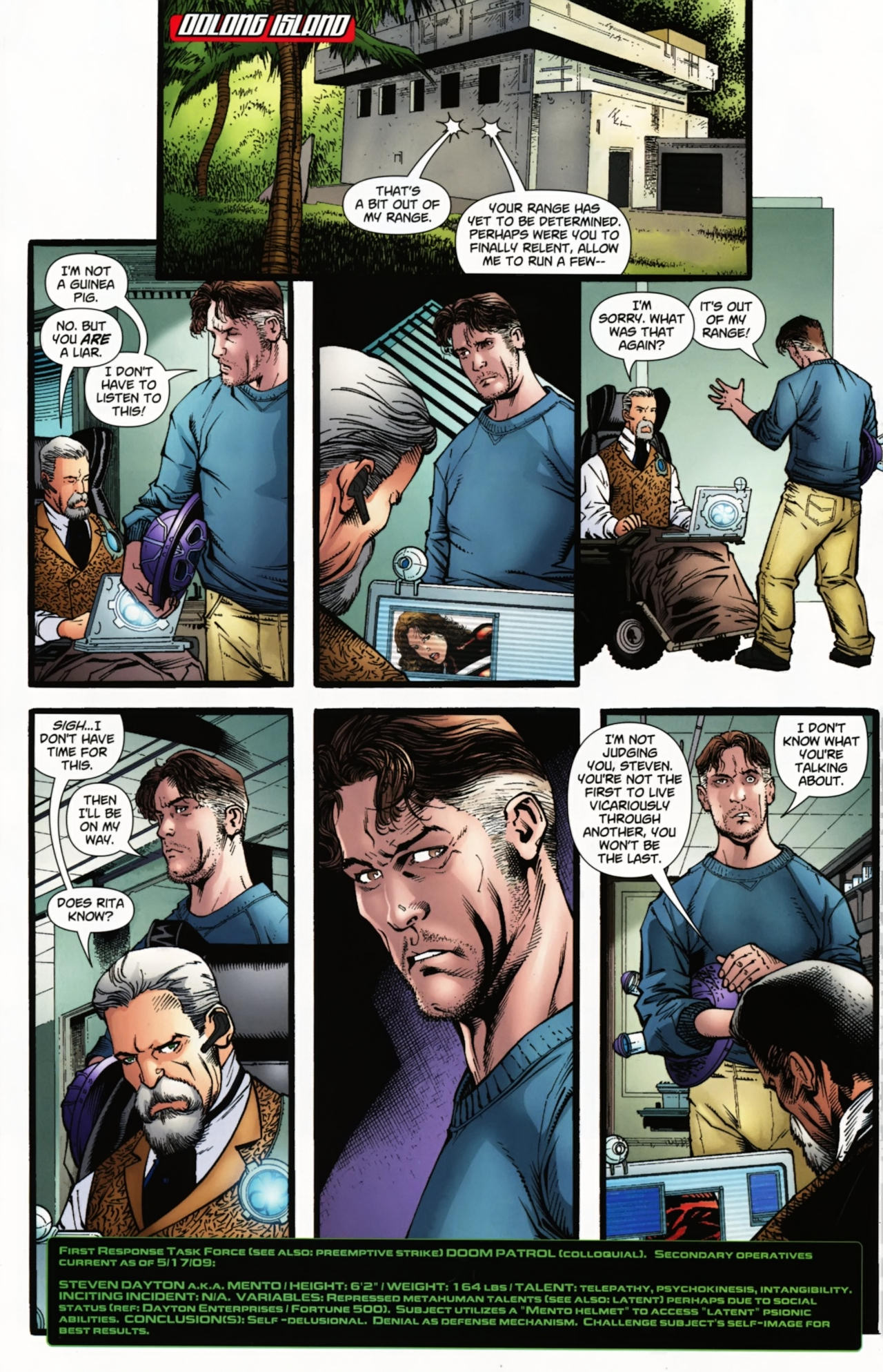 Read online Doom Patrol (2009) comic -  Issue #3 - 6