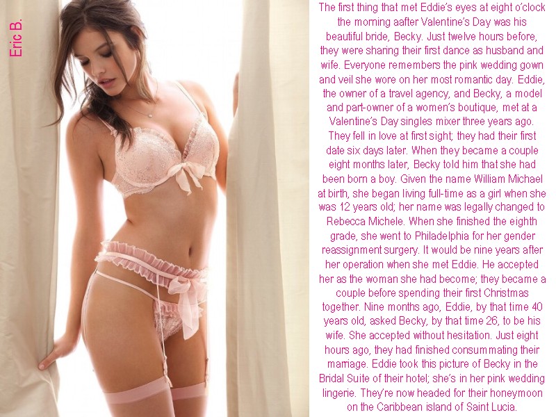 Eric's Transgender Captions: The Morning After Valentine's Day