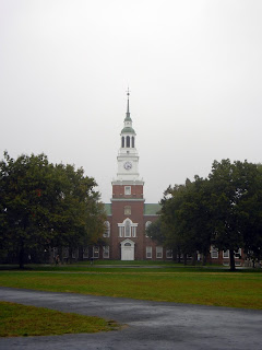 Walking on the Dartmouth campus