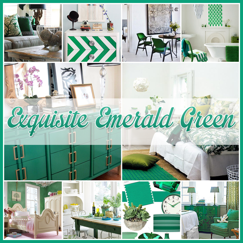 Decorating With Emerald Green Pantone S Color Of The Year