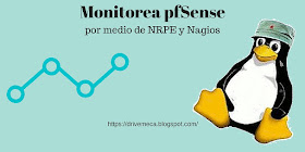 DriveMeca monitoreando un firewall pfSense con NRPE en un Nagios