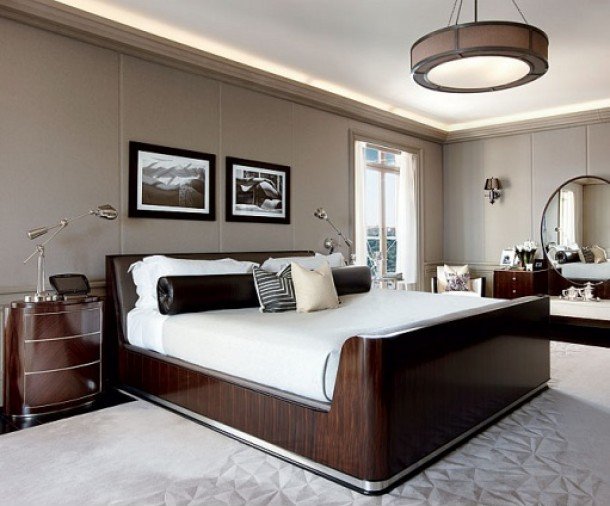 Top Most Elegant Beds and Bedrooms in the World Brown and White