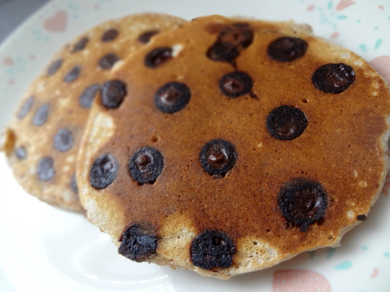 The Cooking Actress Whole Wheat Chocolate Chip Pancakes