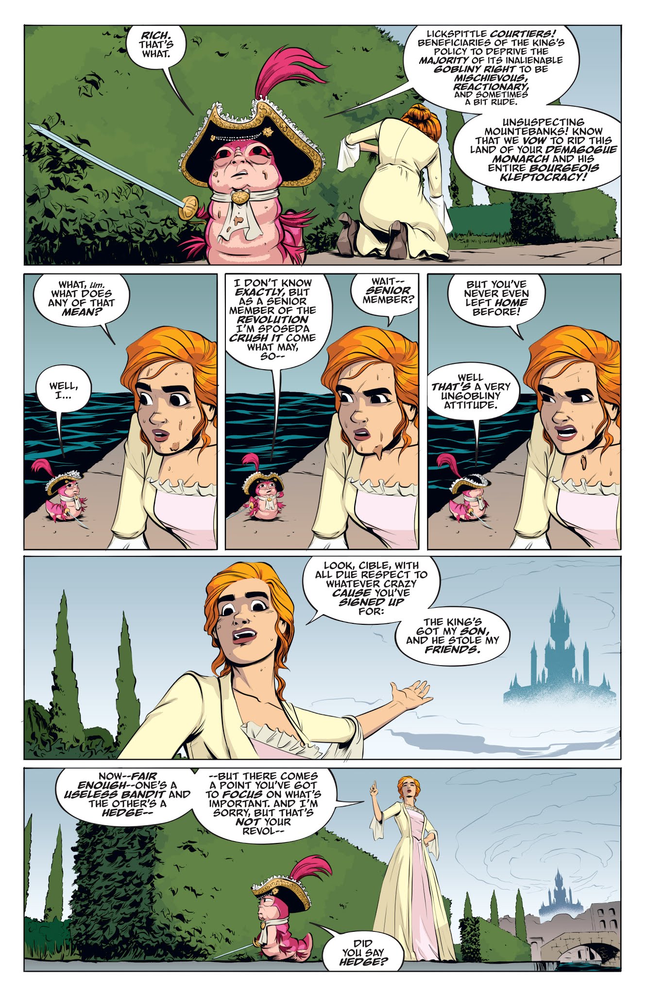 Read online Jim Henson's Labyrinth: Coronation comic -  Issue #6 - 17