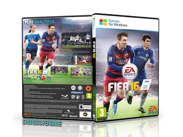 FIFA 16 COVER GAME PC