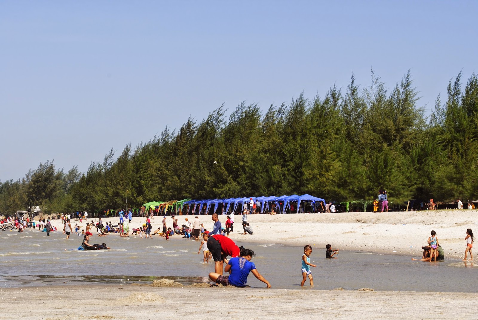 Pantai Cermin Serdang Bedagai Objek Wisata Yang