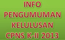Link untuk Melihat Pengumuman Hasil Tes CPNS 2013