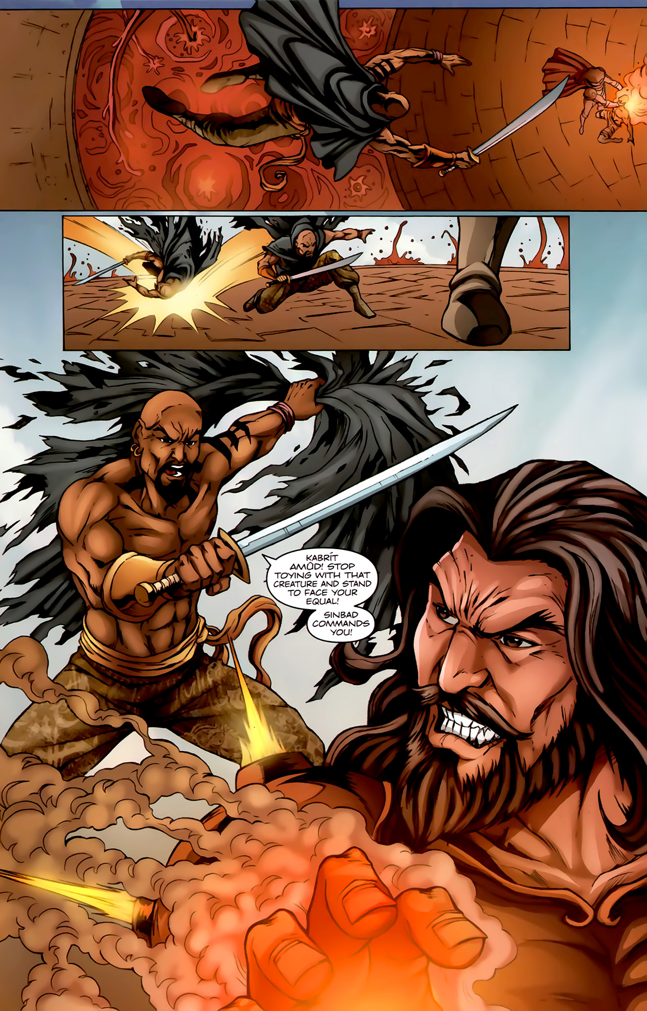 Read online 1001 Arabian Nights: The Adventures of Sinbad comic -  Issue #5 - 8