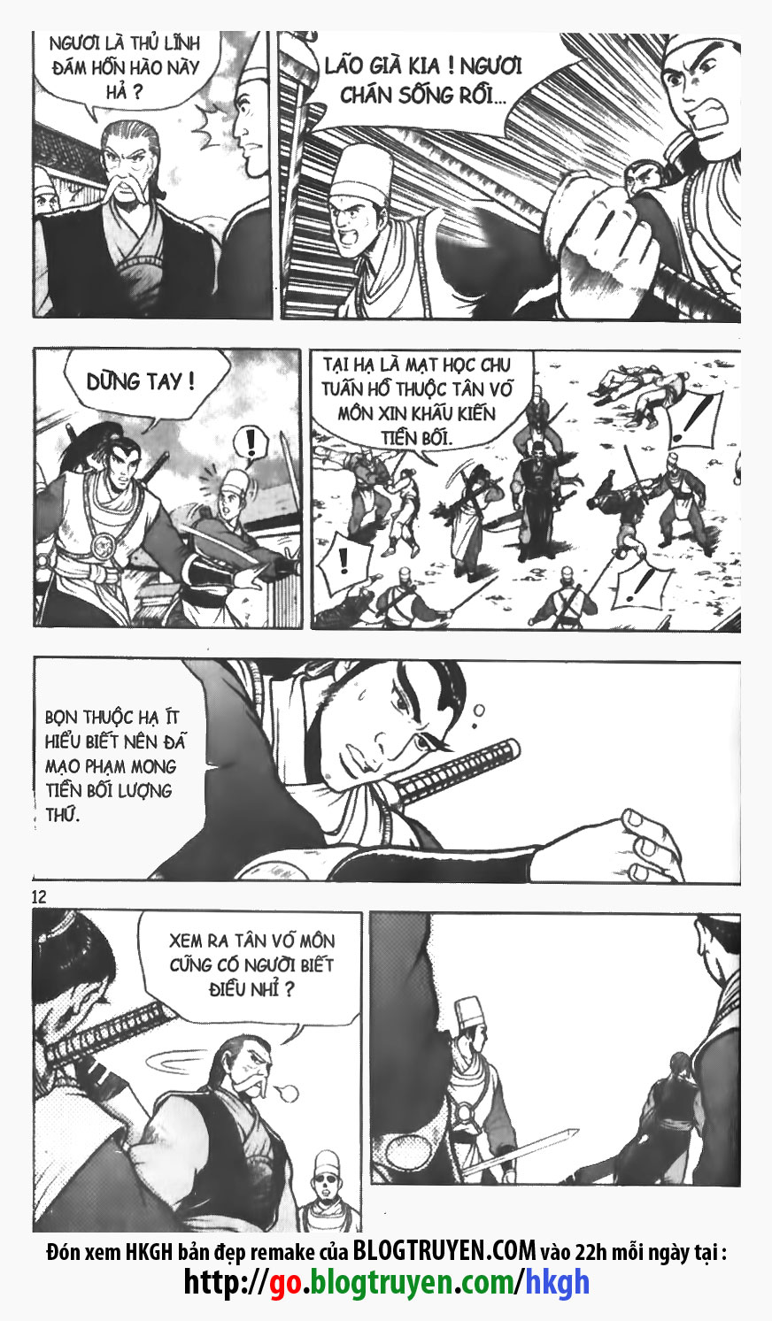 Hiệp Khách Giang Hồ chap 76 - Trang 12