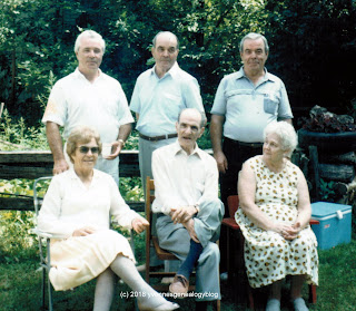 Jean-Marie, Joseph, Jean-Paul, Laurette and Real Beauvais and Stella Moisan