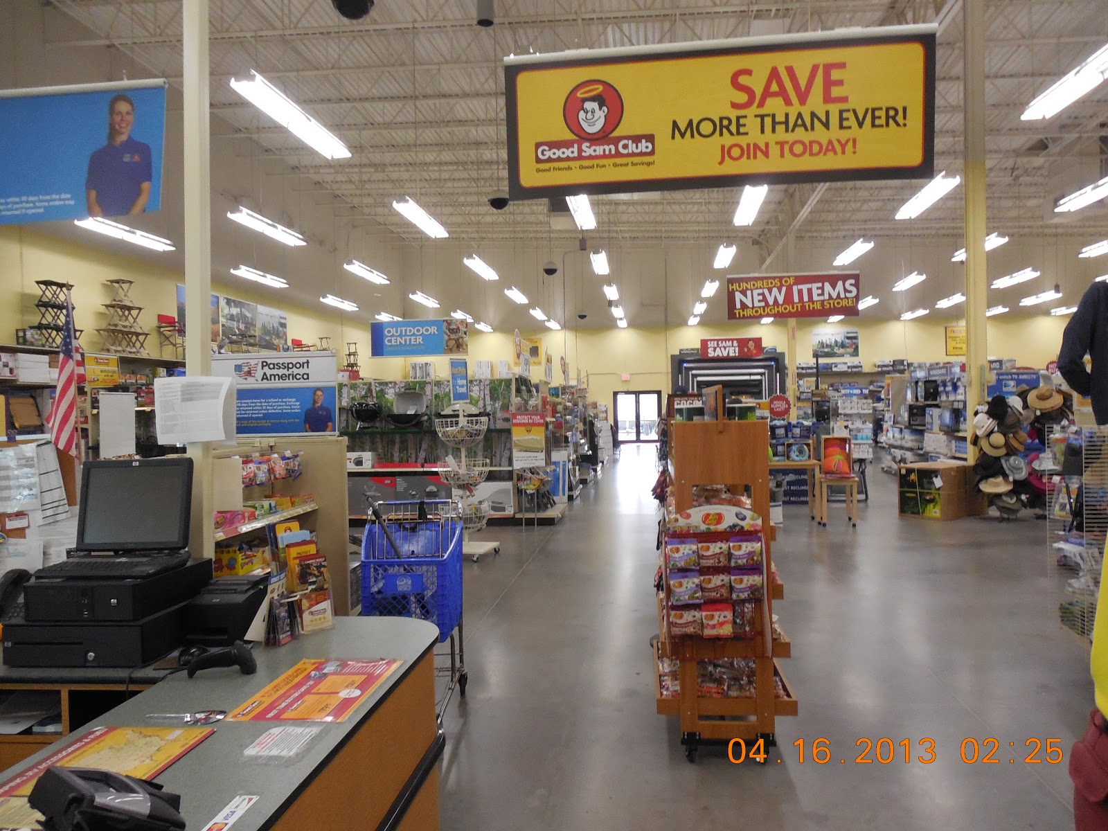 On the Road again... Wow its a Camping World Supercenter!