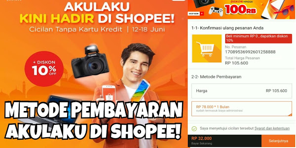 Tutorial Kredit Di Shopee Bunga 0%, Murah Dan Mudah