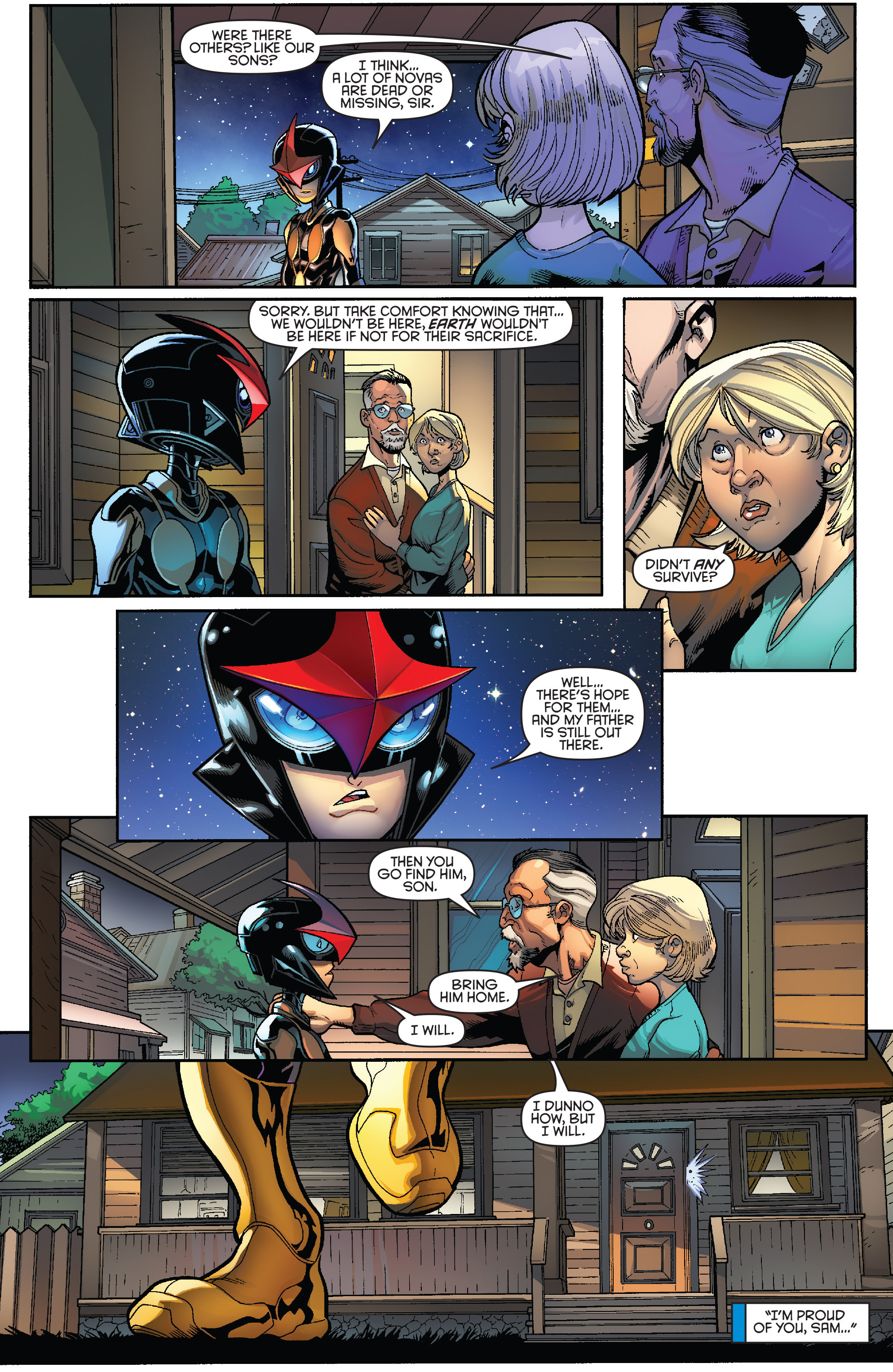 Read online Nova (2013) comic -  Issue #29 - 6