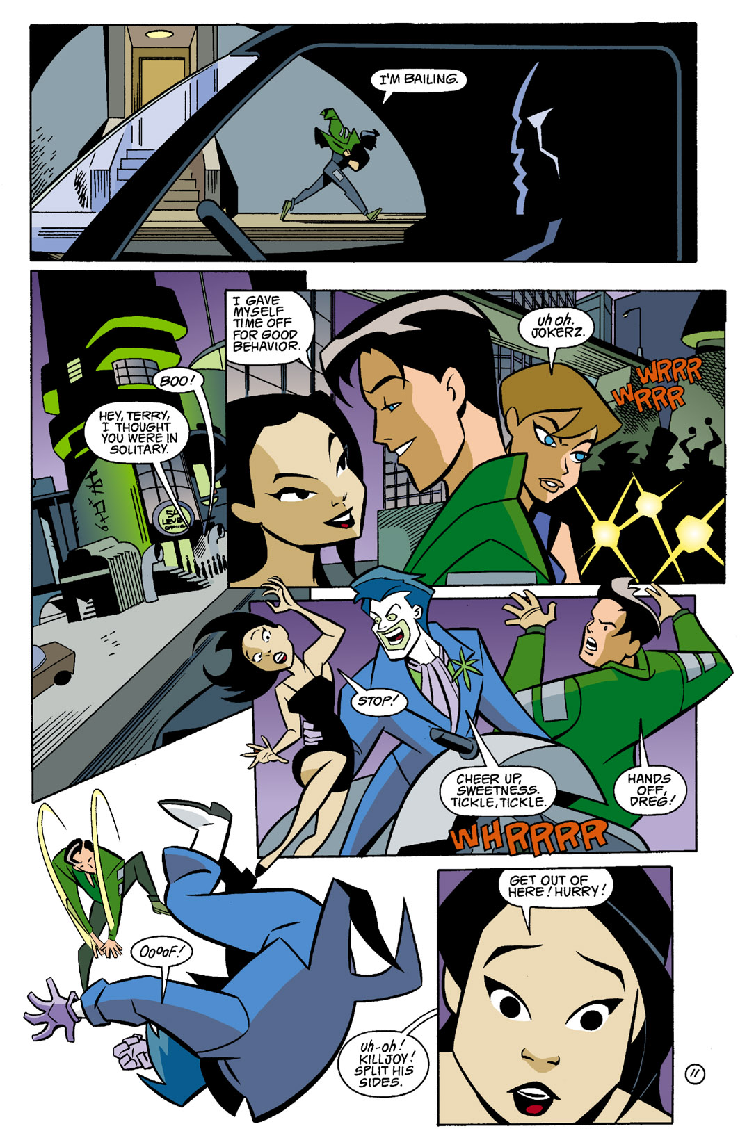 Read online Batman Beyond [I] comic -  Issue #1 - 12