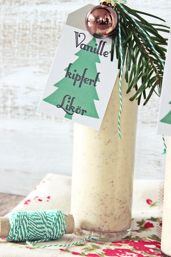 Geschenke aus der Küche: Vanillekipferl Likör