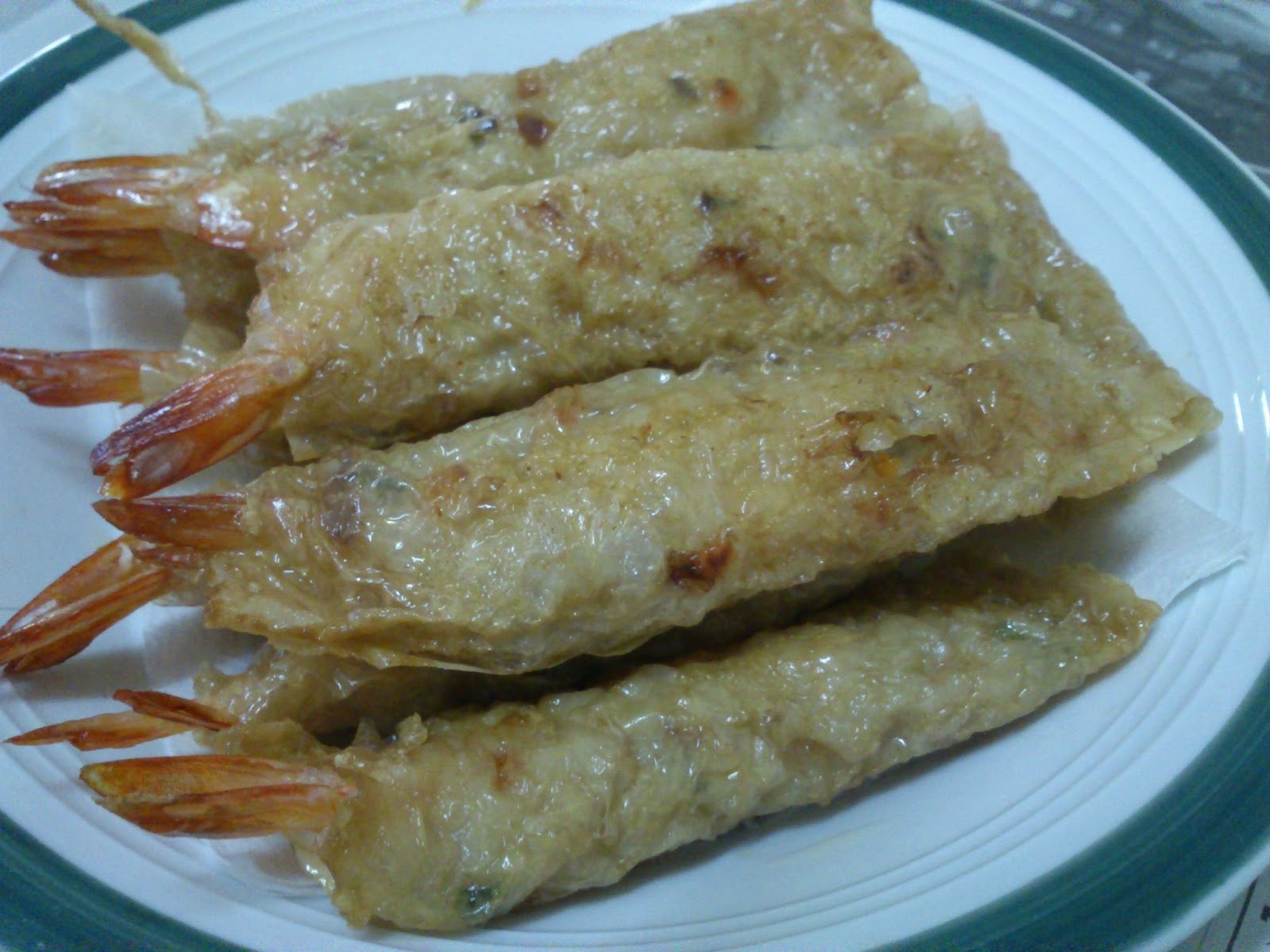 美味情缘 腐皮胶鱼虾卷 Prawn Roll with Fish Paste in Bean Curd Skin