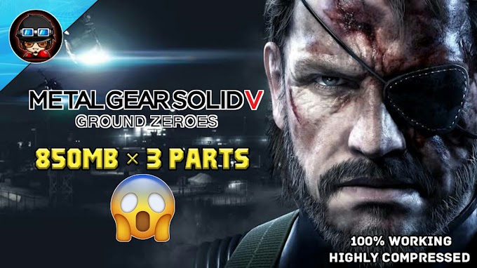 [1.9GB] Metal Gear Solid V: Ground Zeroes Game for PC - Highly Compressed - 100% Working | GamerBoy MJA |