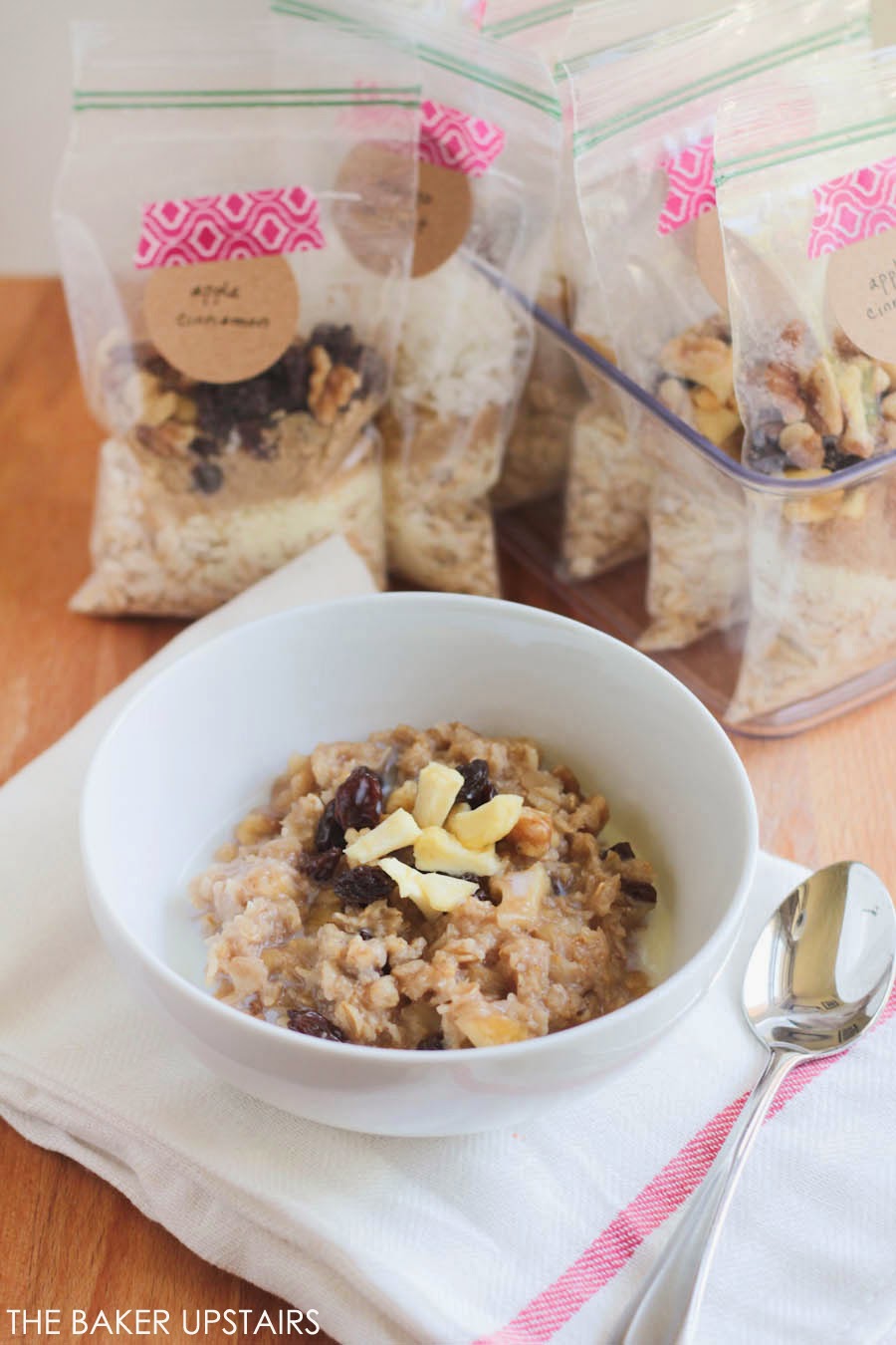 homemade instant oatmeal packets