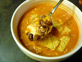 Slow Cooker Easy Creamy Chicken Enchilada Soup is Heaven sent on a cool Spring evening! - Loaded with Latin flavors and creamy chicken. - Slice of Southern