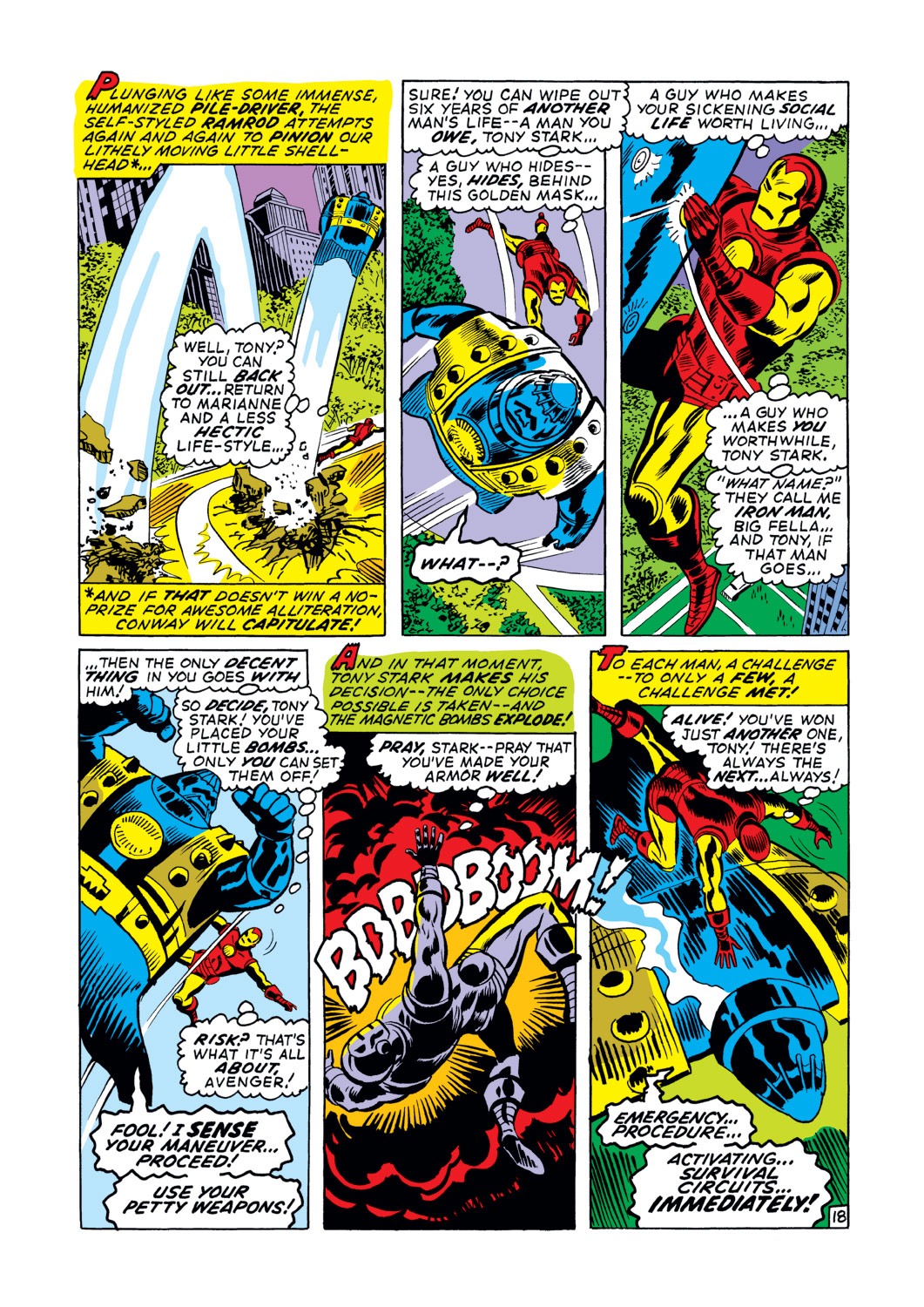 Read online Iron Man (1968) comic -  Issue #36 - 19