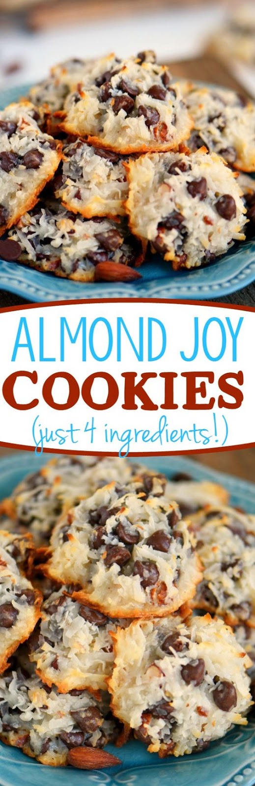 Almond Joy Cookies Just 4 Ingredients Cucina de Yung