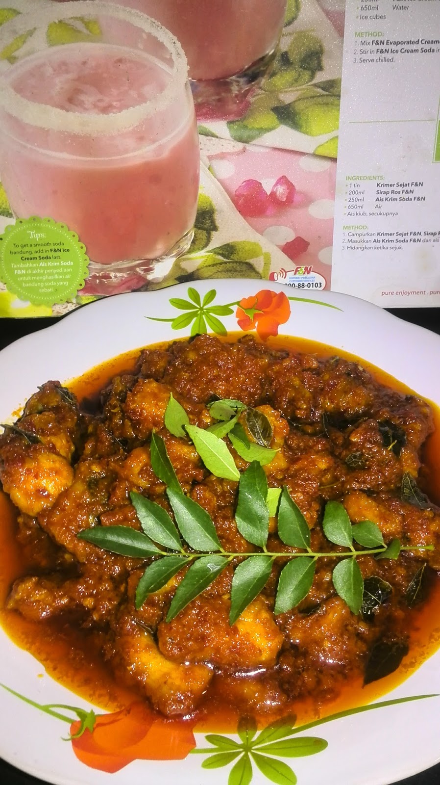 Namakucella Resipi Sambal Ayam Daun Kari Yang Sedap