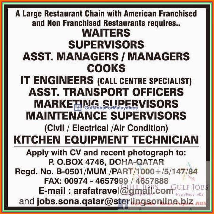 gulf jobs for malayalees america