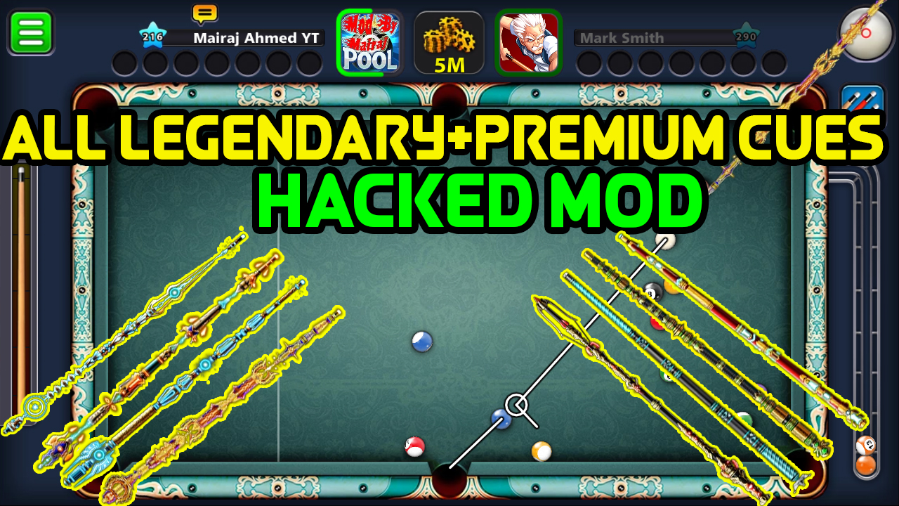 mod apk 8 ball pool 4.1.0