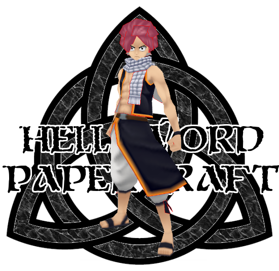 Fairy Tail Papercrdaft Natsu Dragneel