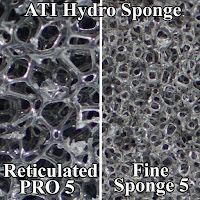 Patented Sponge Material for aquarium filter