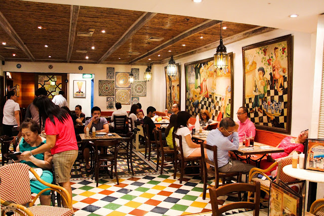 The Cafe Mediterranean in Power Plant Mall