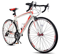 Merax Finiss Road Bike, Red/White, image