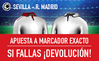 sportium promocion marcador exacto Sevilla vs Real Madrid 15 enero sportium promocion marcador exacto Sevilla vs Real Madrid 15 enero