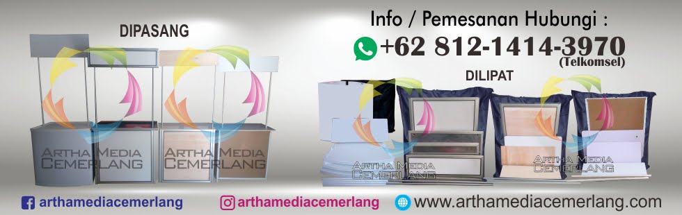 Meja Promosi Murah, Meja Promosi Portable, Meja Promosi Bandung, Meja Promosi Knock Down