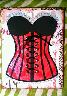 Corset Card 1. 