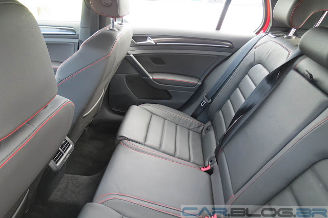 Novo Golf GTI 2014 Vermelho - interior